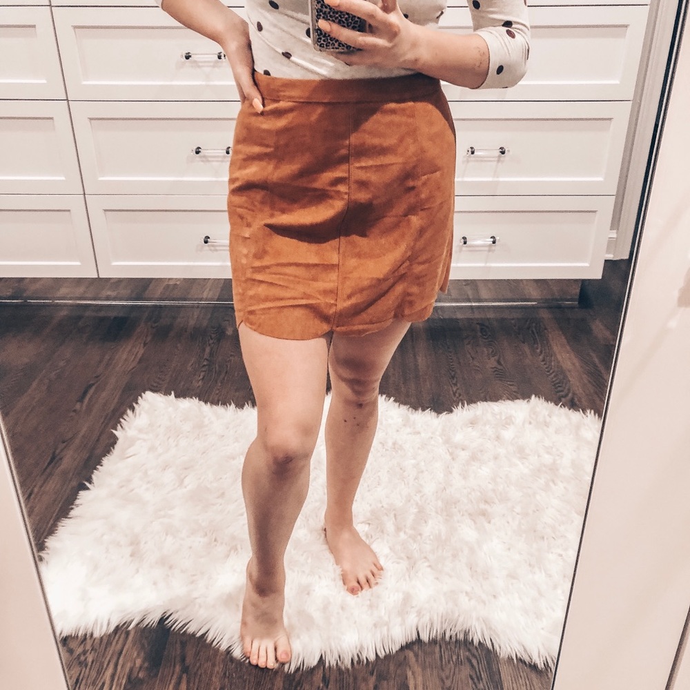 Tan skirt